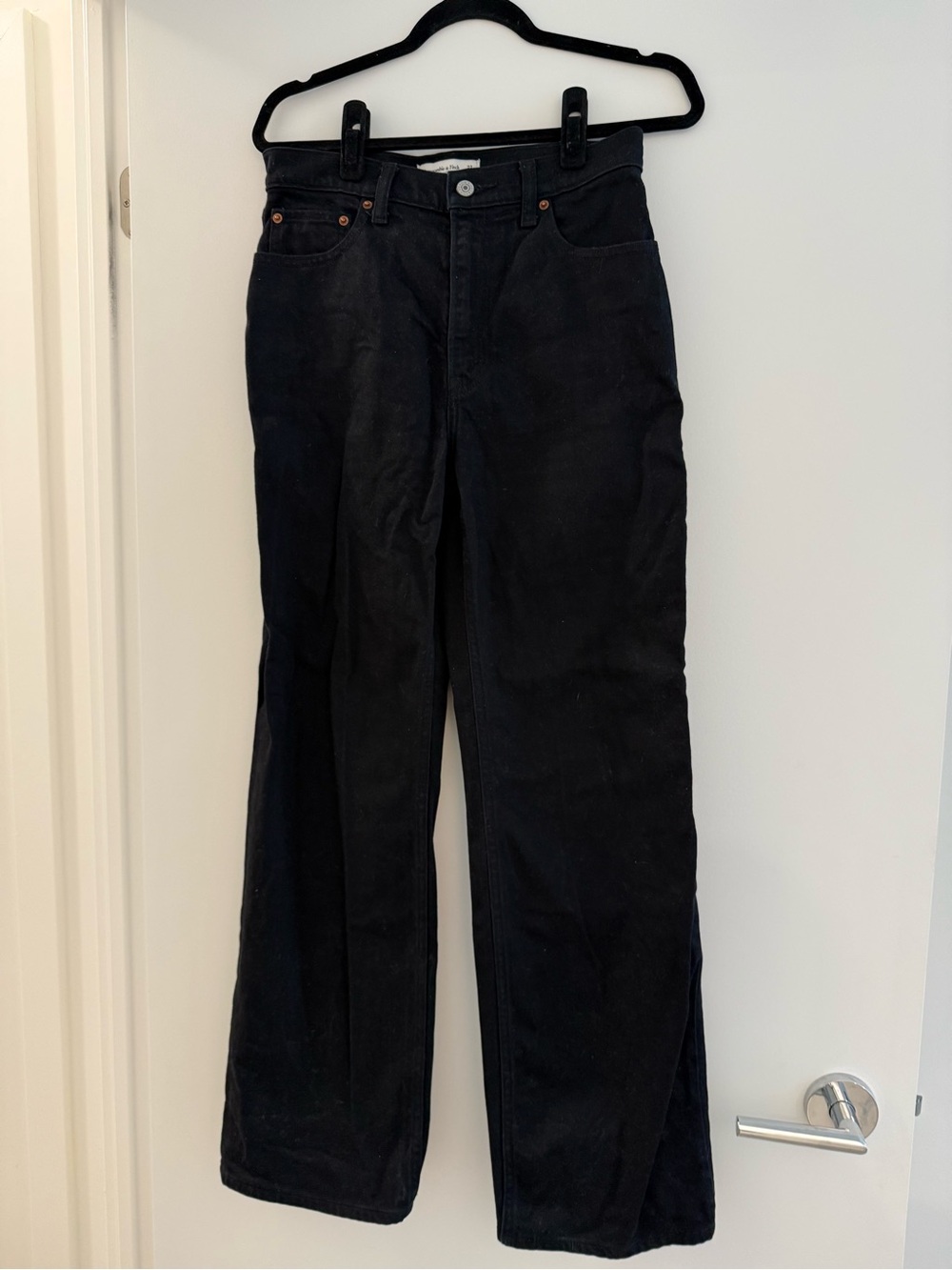 Abercrombie & Fitch Black Flare Jeans - Women's